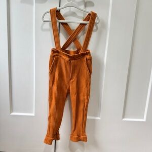 Kate Quinn orange 18-24 months pants with adjustable button straps